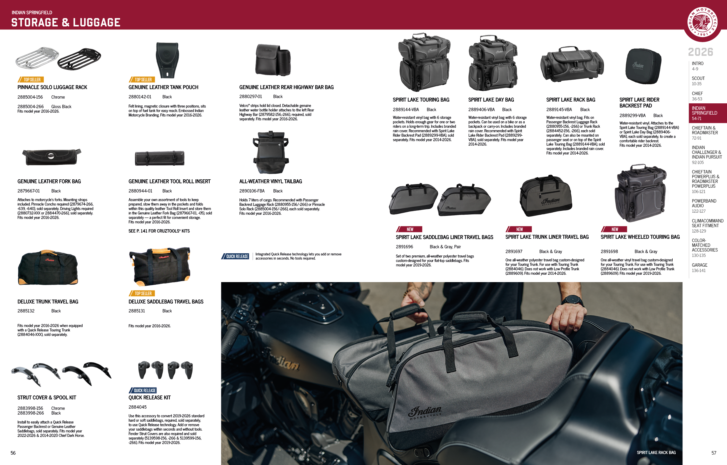 A website page displaying various types of luggage and bags. AI generated content